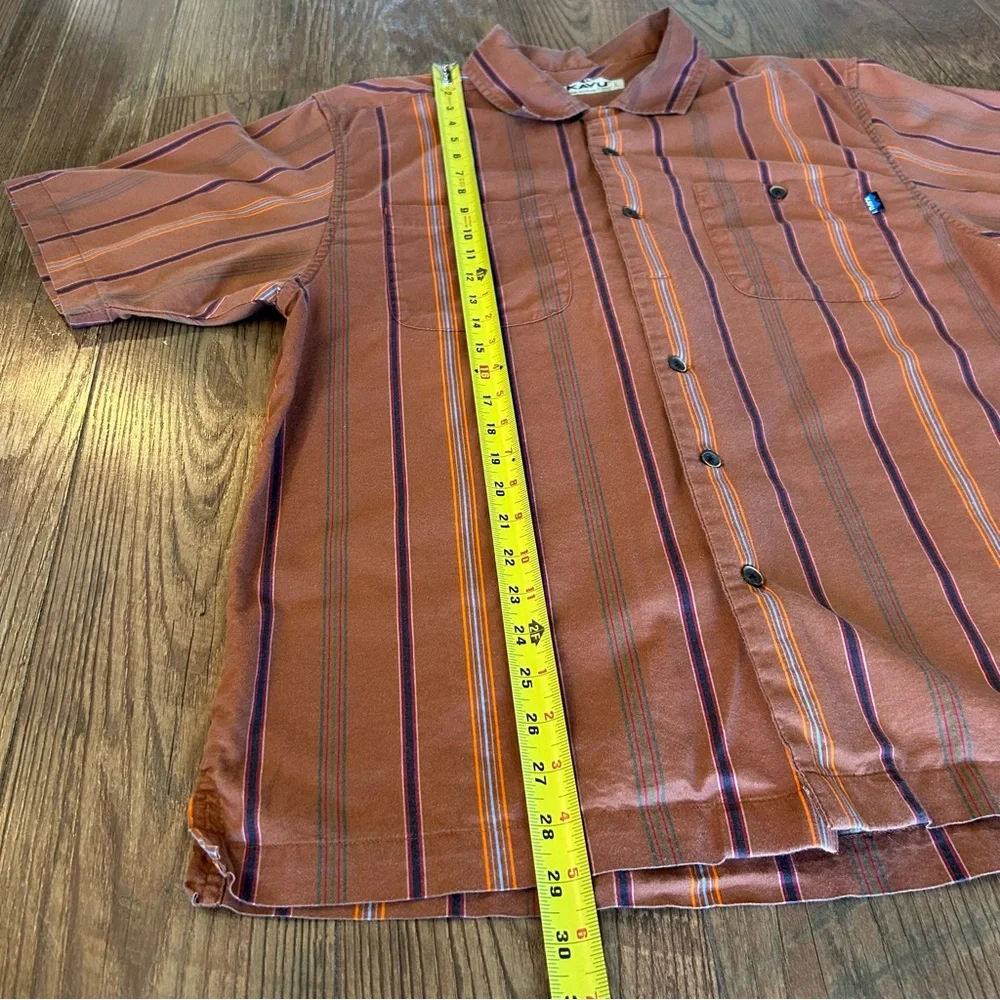 Kavu Denny Shirt in Coffee Color Large - Picture 3 of 8